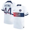 Paris Saint-Germain Ekitike 44 Venkovní 2023-24 - Fotbalové Dresy (S/S) Paris Saint-Germain Ekitike 44 Venkovní 2023-24 - Fotbalové Dresy (S/S)
